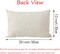 Red Christmas Lumbar Pillow Cover 12x20 Inches for Christmas Decorations Merry Christmas Throw Pillow Covers Winter Holiday Cushion Case Decoration for Sofa Couch